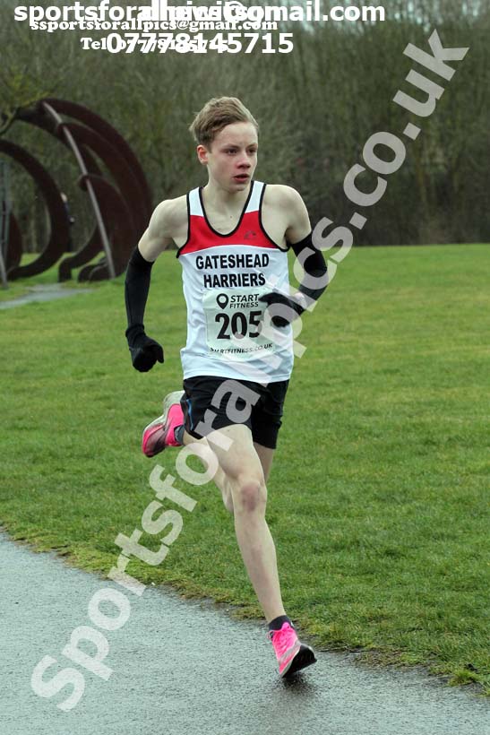 Senior mens NECAA Road Relays Champs., Hetton Lyons Oark, Hetton-le-Hole. Photo: David T. Hewitson/Sports for All Pics